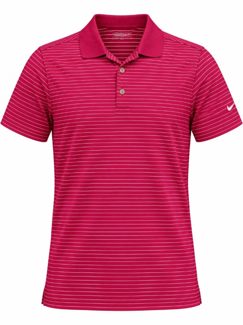 Nike Golf Dri-FIT Pink Striped Polo Shirt Men’s S